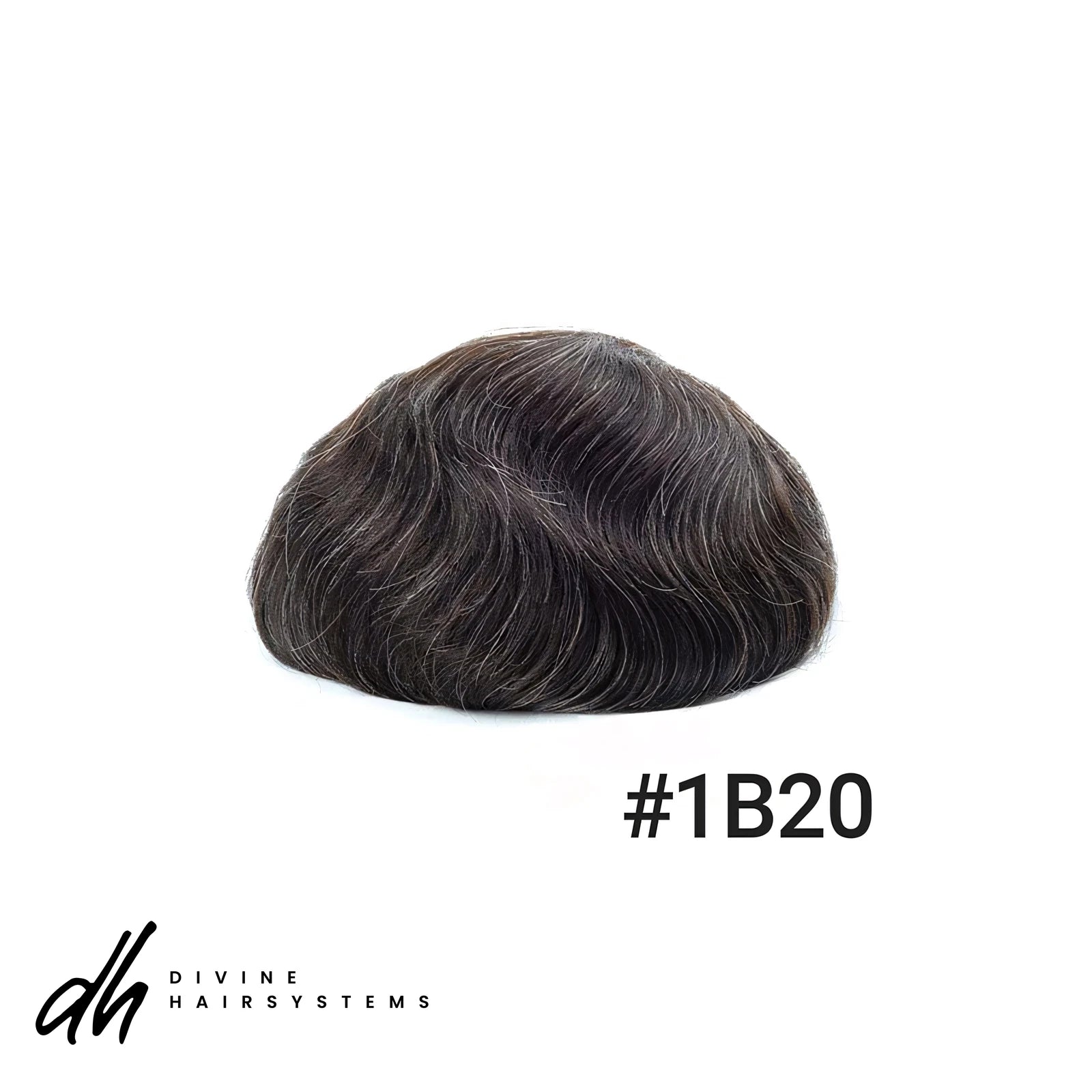 big_1b20 Haarsystem für Männer Farbe 1b20