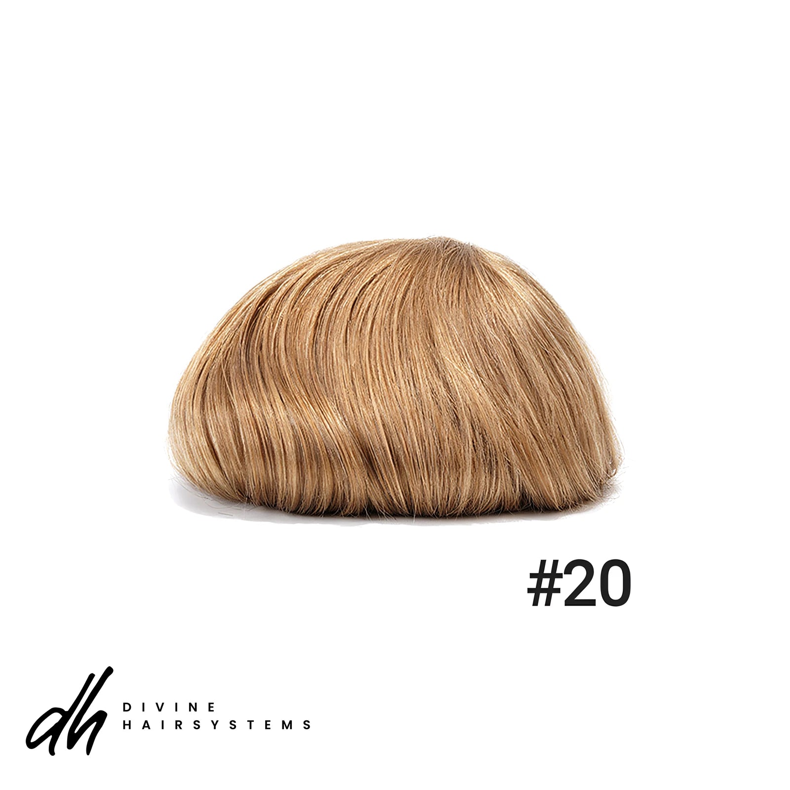 big_20 Haarsystem für Männer Farbe 20