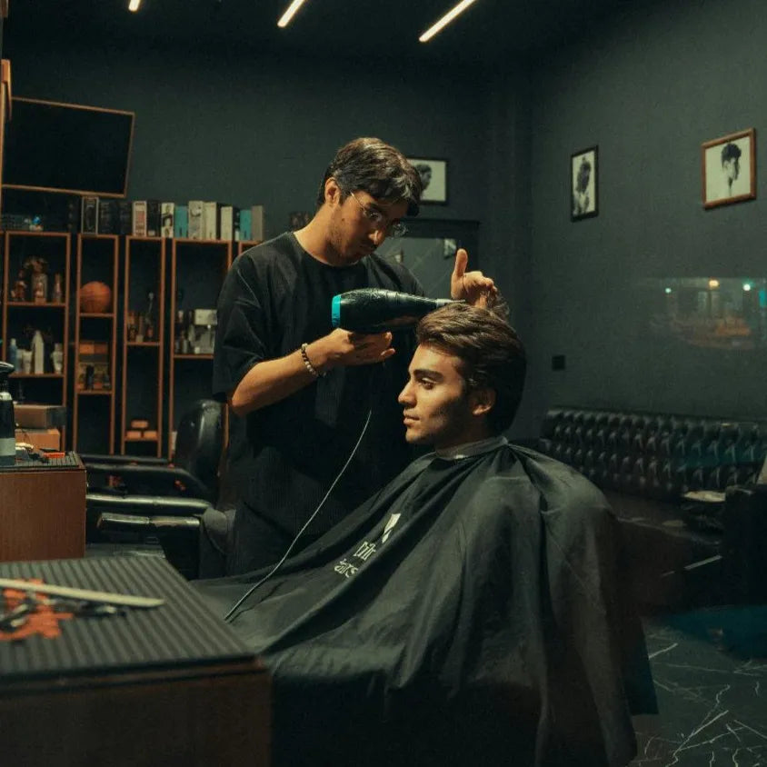 Haarsystem trocknen