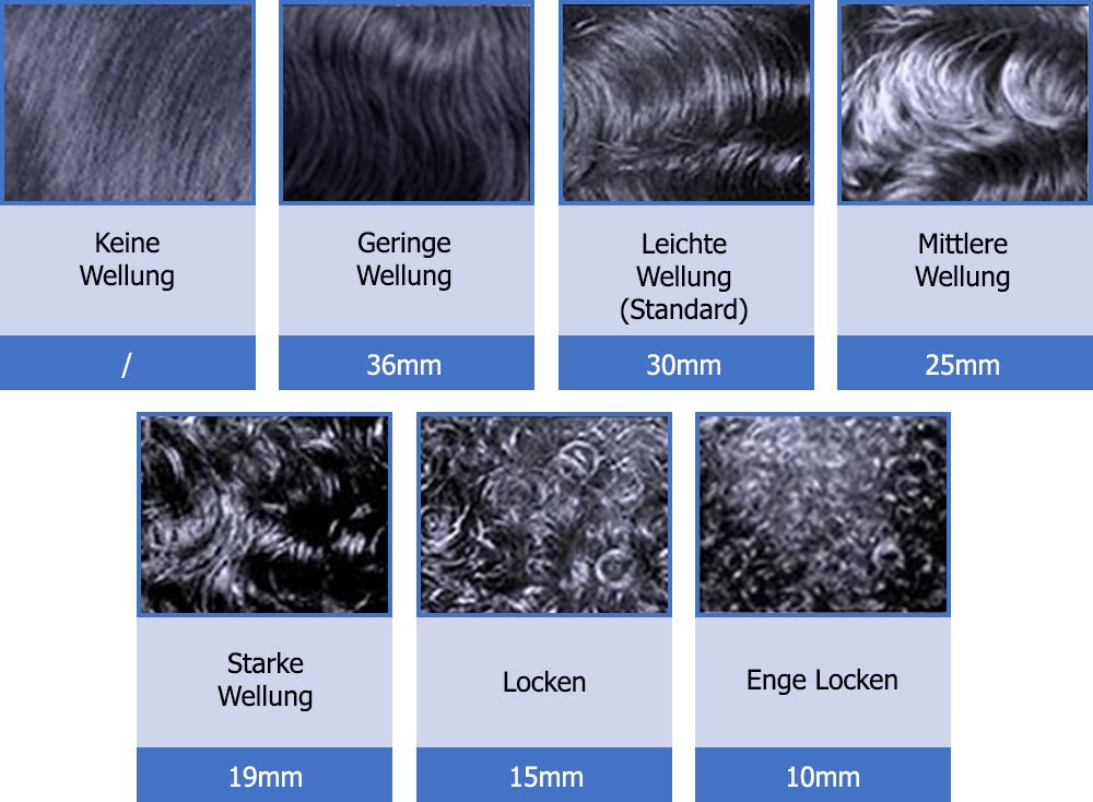 Haarsystem Wellung - Divine Hairsystems®