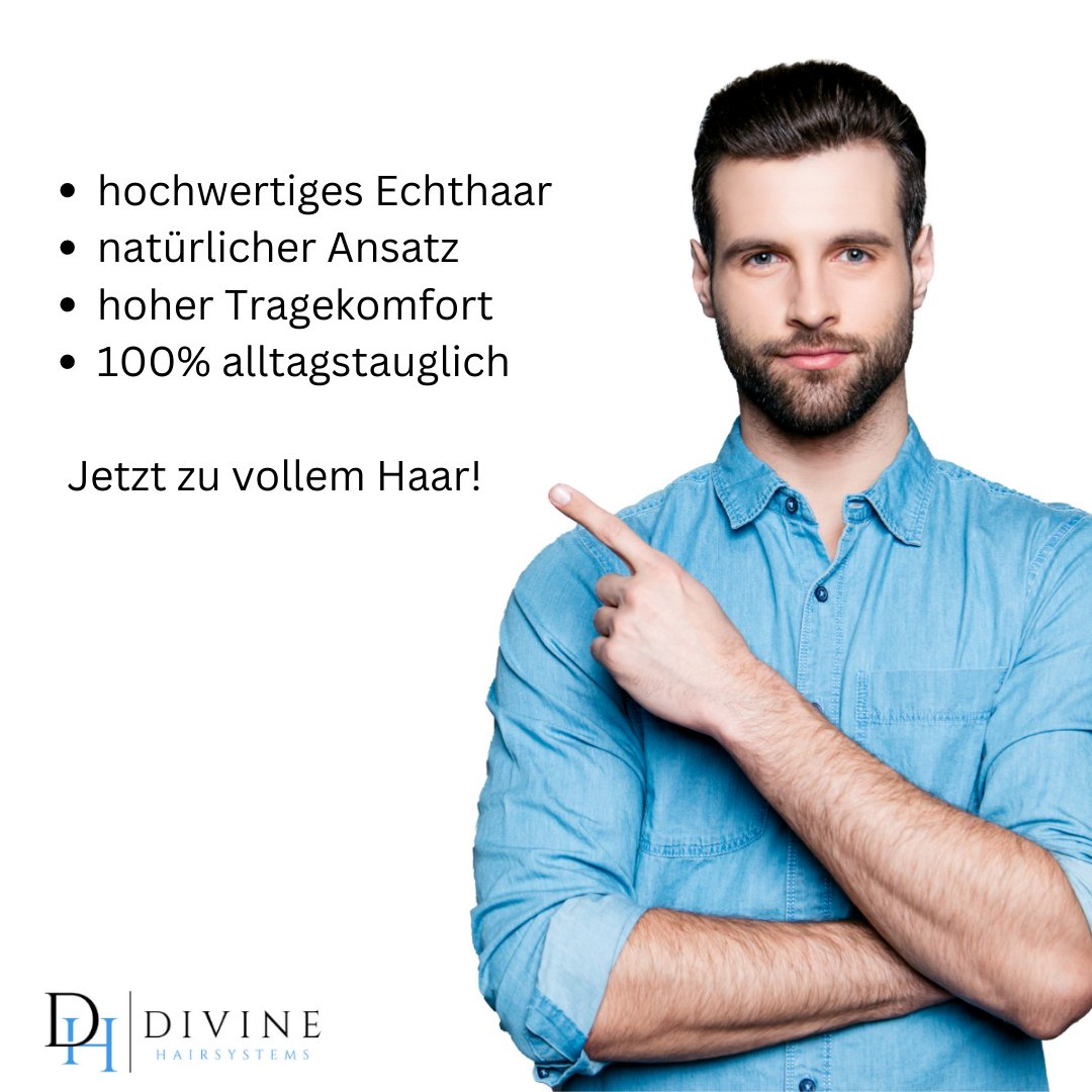 Haarsystem ThinSkin - Divine Hairsystems®